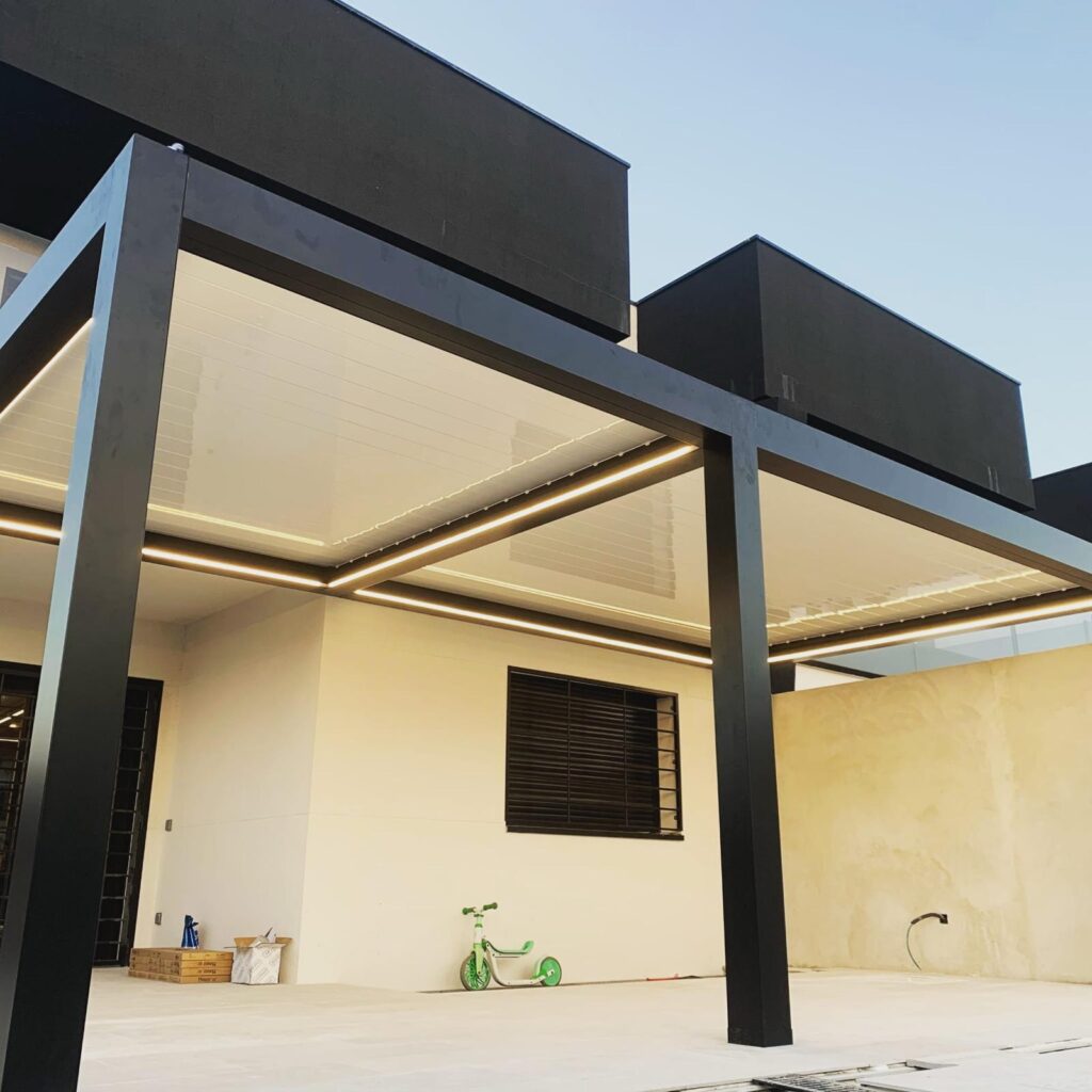 Instalación de pérgolas bioclimáticas