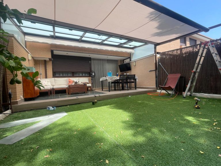 cerramientos móviles para patios