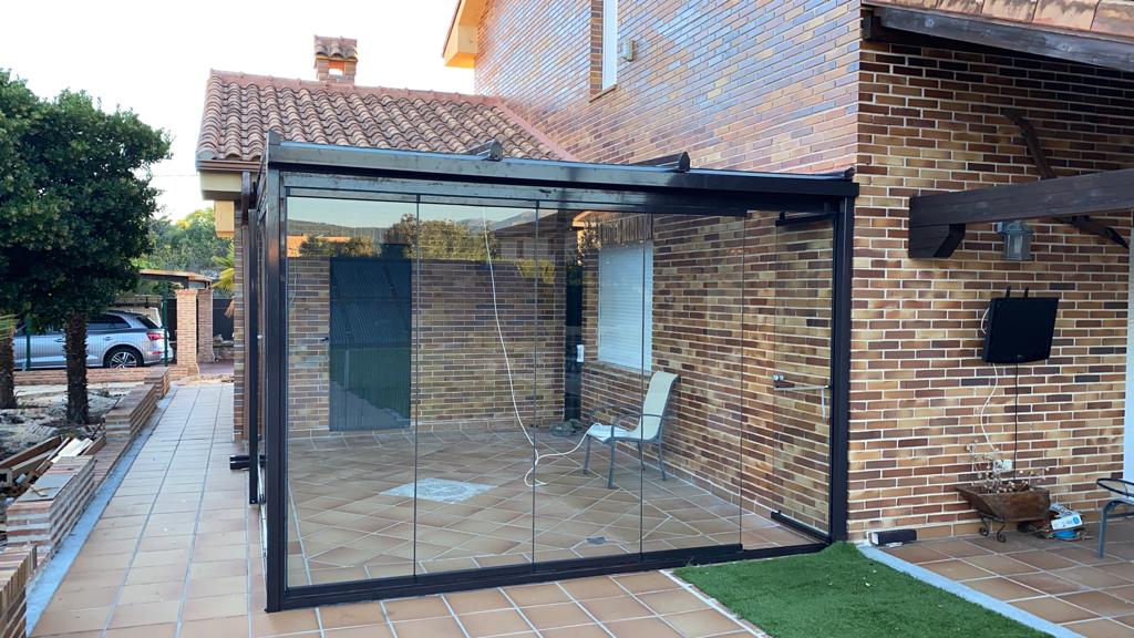 cortinas de cristal en El Cañaveral