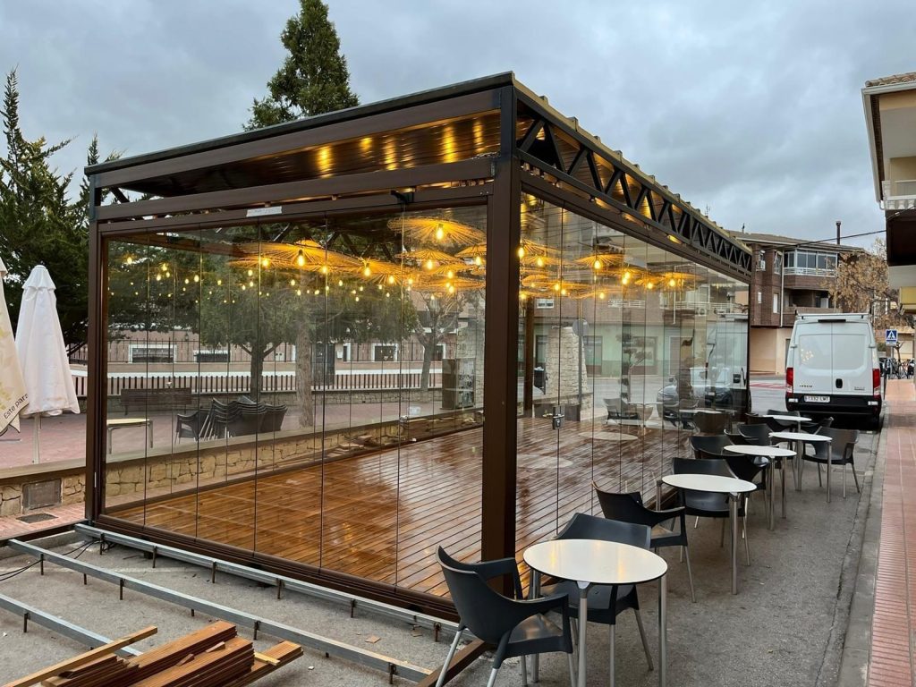 cortinas de cristal en la moraleja
