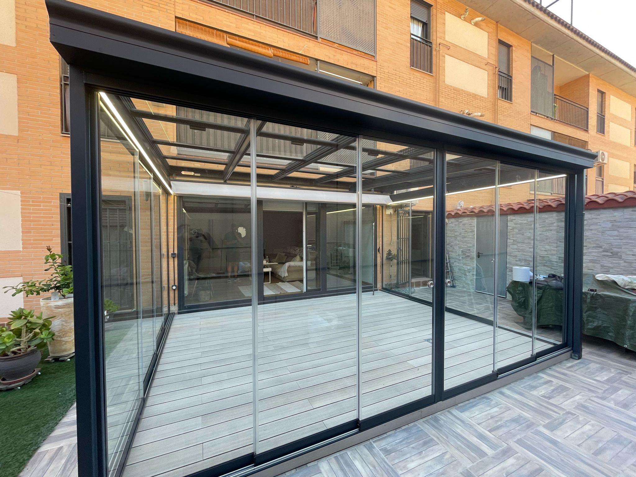 Cerramientos de cristal en Madrid