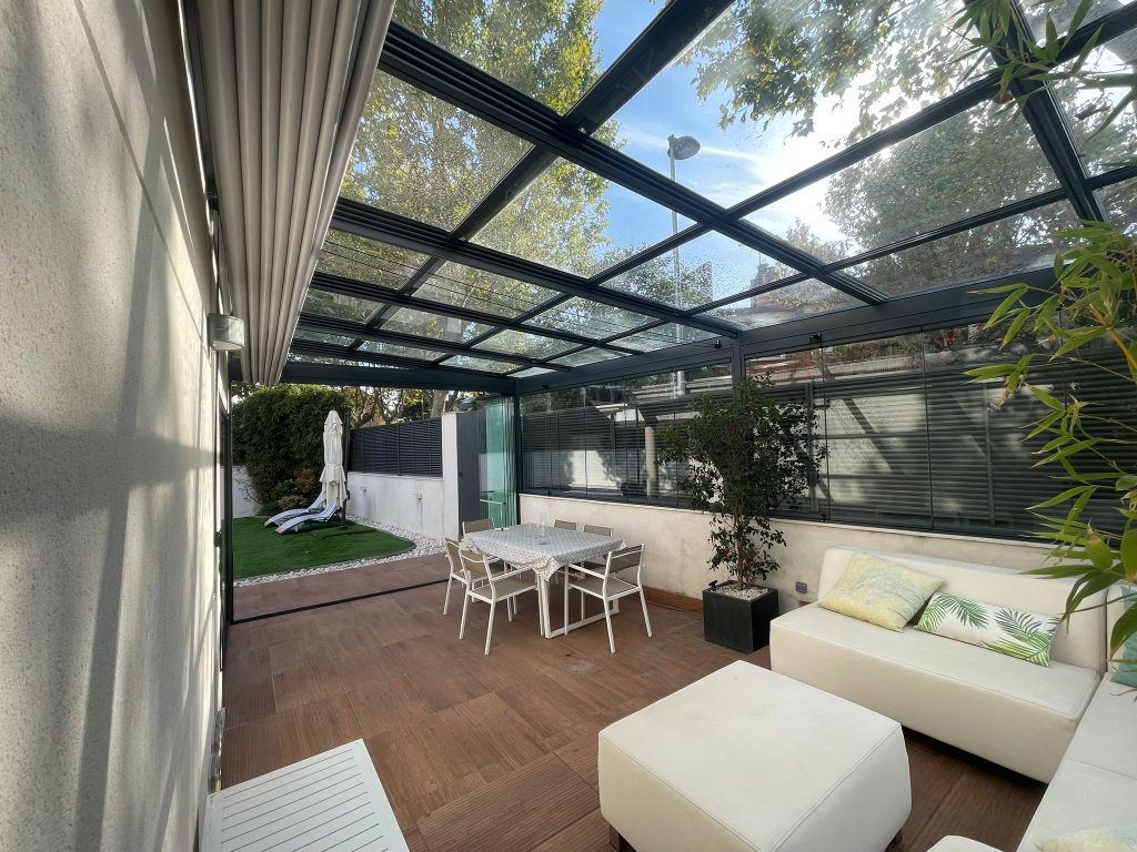 Cortinas de cristal en El Cañaveral