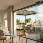 cortinas de cristal plegables