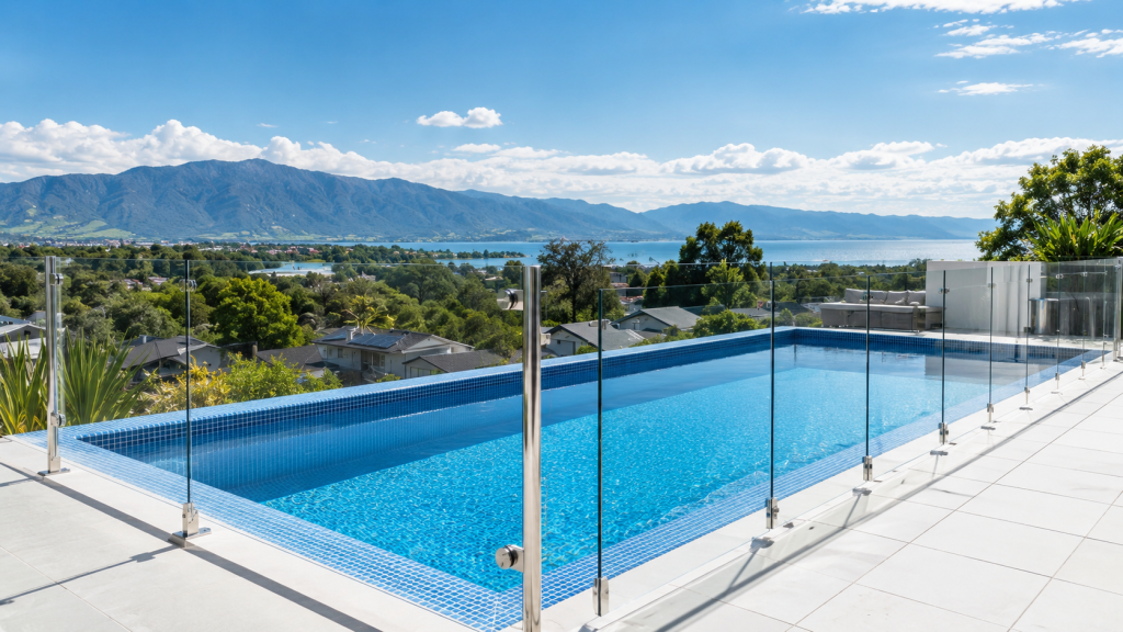 Cerramientos de vidrio para piscinas
